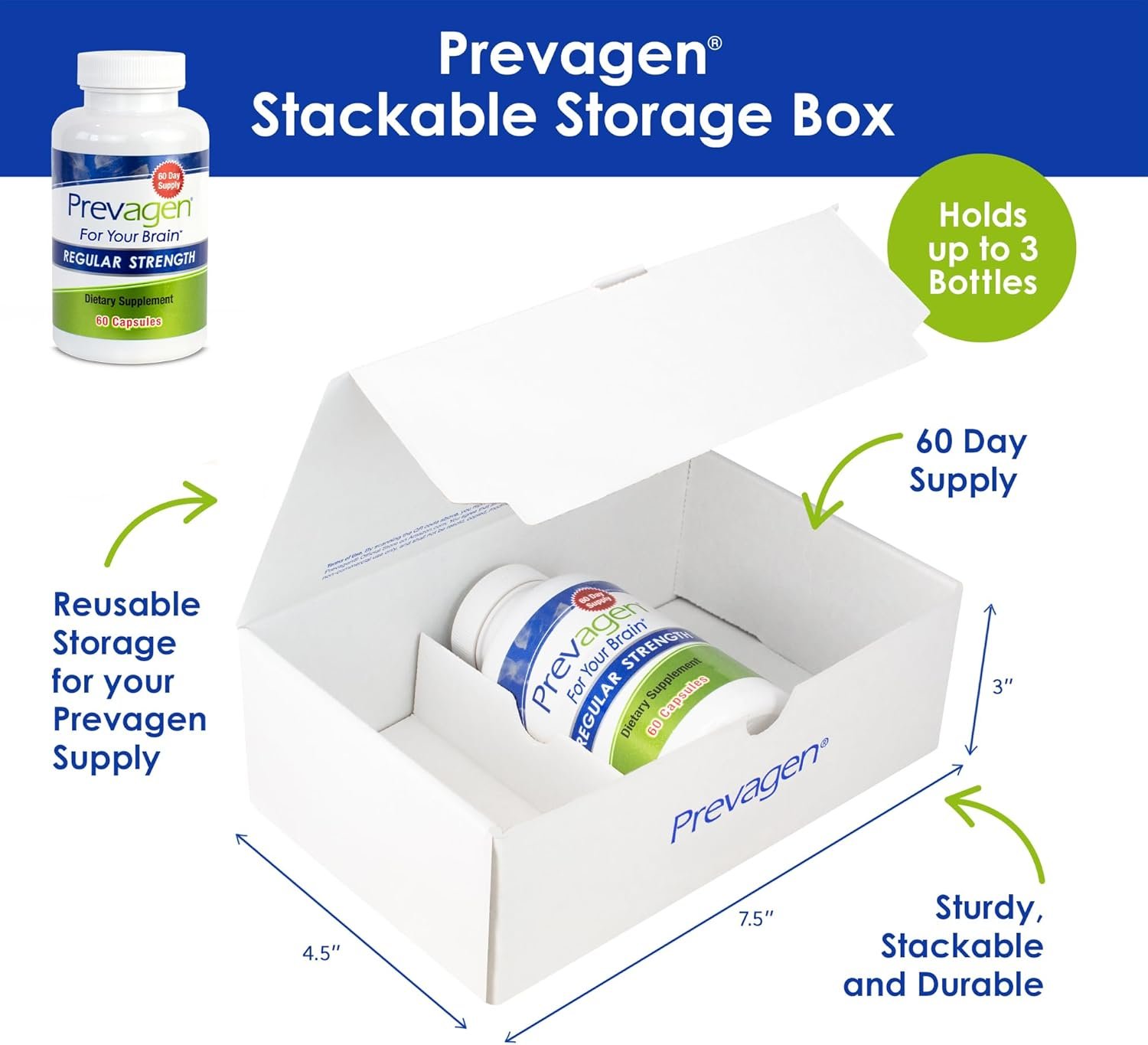  Prevagen Regular Strength 10mg, 60 Capsules |1 Pack