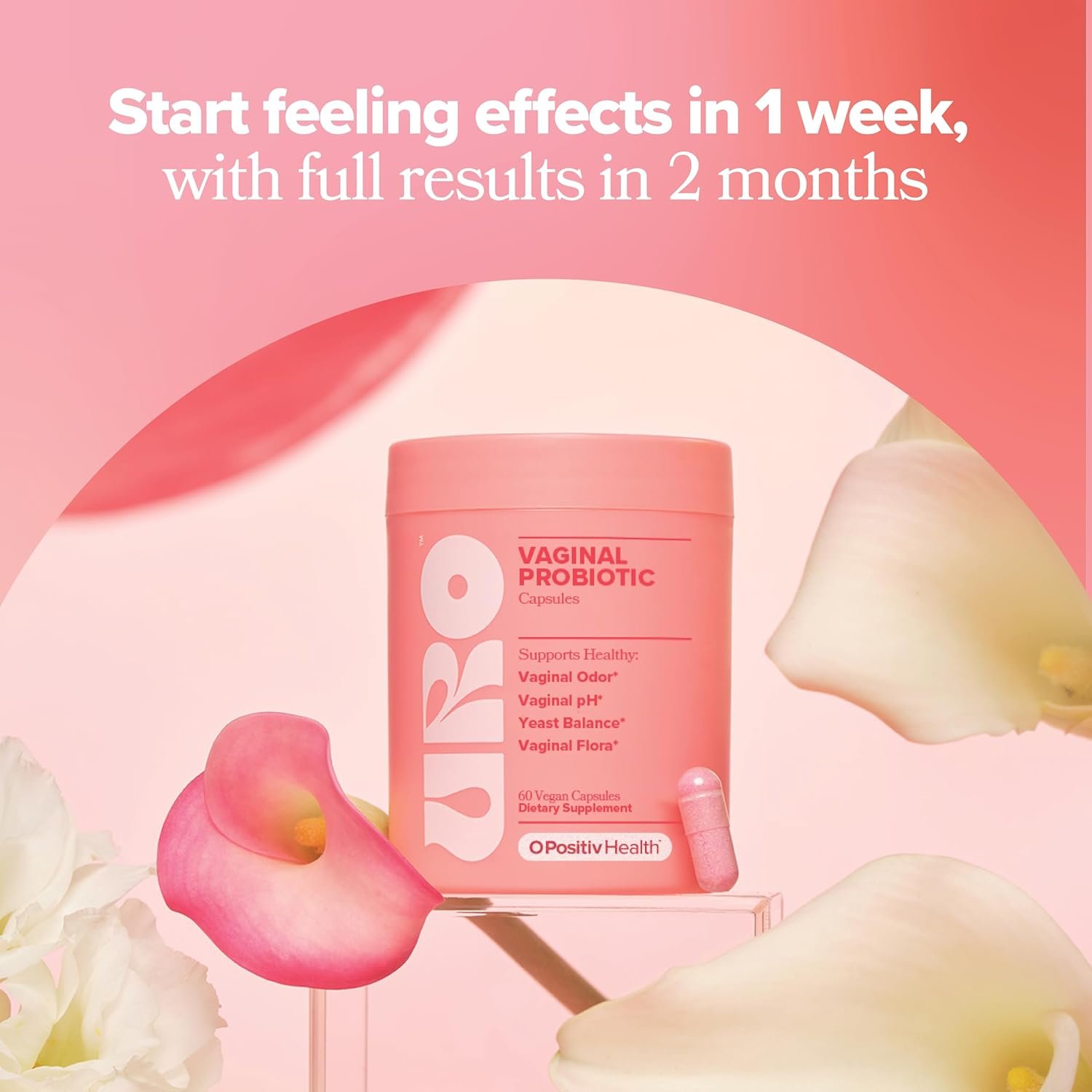 URO Vaginal Probiotics for Women pH Balance