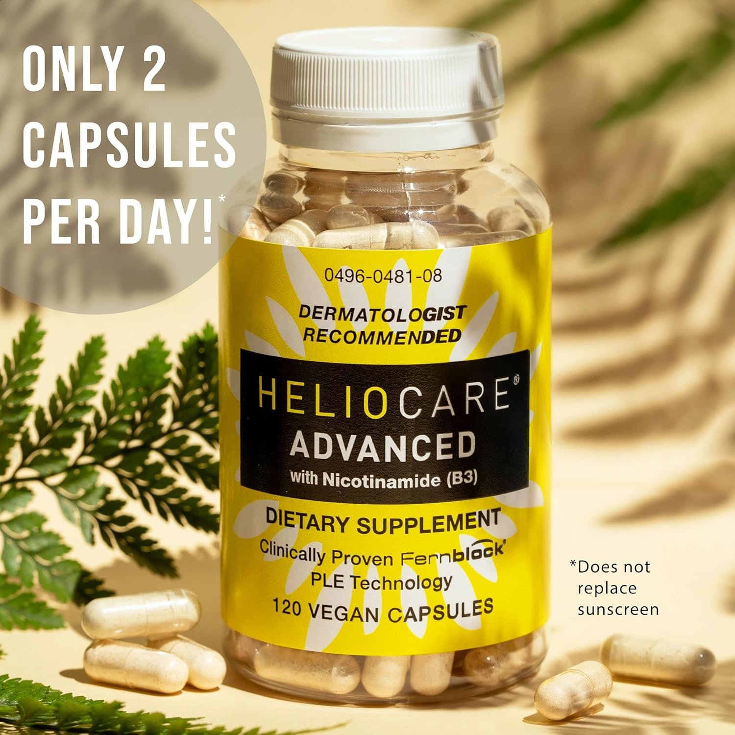 Heliocare Advanced Niacin B3-120 Vegan Caps